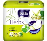 Bella Herbs Tilia intimní aromatizované vložky s křidélky 12 kusů