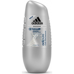 Adidas Adipure kuličkový deodorant roll-on bez hliníkových solí pro muže 50 ml