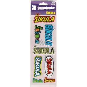 Nekupto 3D Samolepky se jménem Šikula 8 kusů