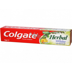 Colgate Herbal White Citronový olej zubní pasta 75 ml