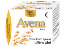 Bione Cosmetics Avena Sativa noční pleťový krém speciál pro citlivou a problematickou pleť 51 ml