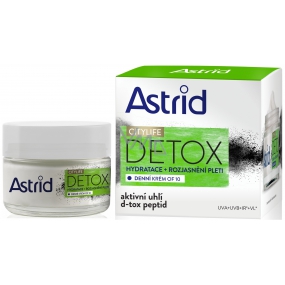 Astrid Citylife Detox OF10 hydratační rozjasňující denní krém 50 ml