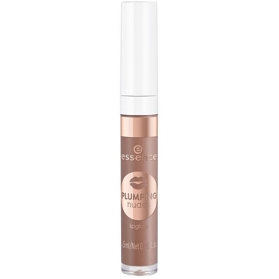 Essence Plumping Nudes lesk na rty 02 Big Softie 4,5 ml