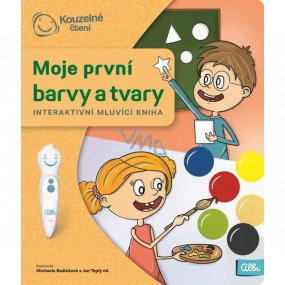 Albi Kouzelné čtení interaktivní mluvící kniha Moje první barvy a tvary, věk 3+