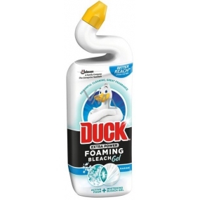 Duck Extra Power Marine pěnivý bělicí gel Wc čisticí a dezinfekční přípravek 750 ml