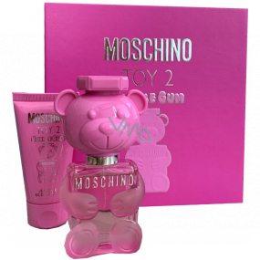 Moschino Toy 2 Bubble Gum toaletní voda pro ženy 30 ml + tělové mléko 50 ml, dárková sada pro ženy