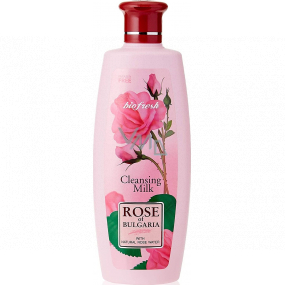 Rose of Bulgaria Čistící pleťové mléko s růžovou vodou 330 ml