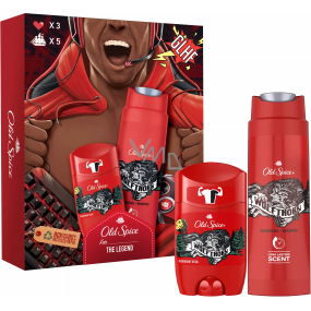 Old Spice Wolfthorn 2v1 sprchový gel a šampon 250 ml + deodorant stick 50 ml, kosmetická sada pro muže