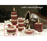 Lima Zimní třpyt Vánoční fantazie aroma svíčka koule 80 mm 1 kus