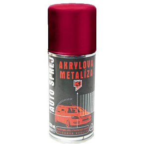 Kwasny Auto-K Color Škoda, akrylová metalíza, 9885 červeň hotchilli, 150 ml