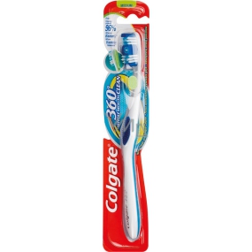 Colgate 360° Whole Mouth Clean Medium střední zubní kartáček 1 kus