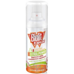 Biolit Extra Power repelentní mléko 110 ml sprej