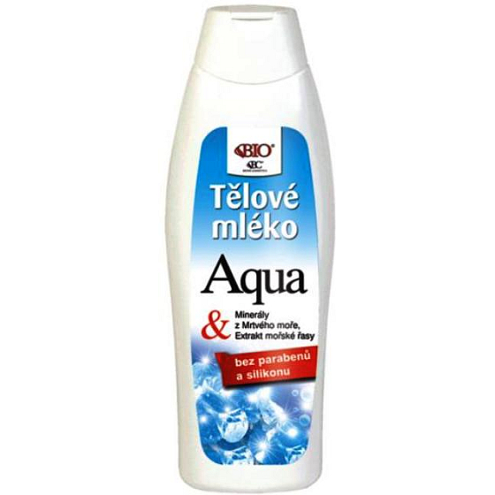 Bione Cosmetics Aqua tělové mléko pro normální a smíšenou pokožku 500 ml
