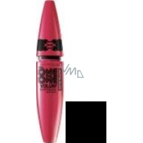 Maybelline One by One Volum Express Satin Black řasenka černá 9,6 ml