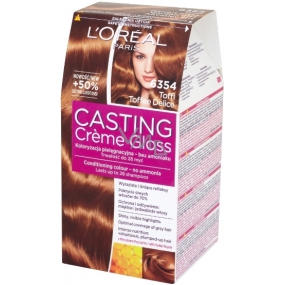 Loreal Paris Casting Creme Gloss barva na vlasy 6354 tmavý karamel