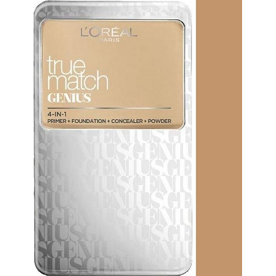 Loreal Paris True Match Genius 4v1 Super Smart Foundation make-up 3.W Golden Beige 7 g