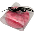 Fragrant Shoes Glycerinové mýdlo masážní s houbou naplněnou vůní parfému Jimmy Choo Identity v barvě růžovobílé 200 g