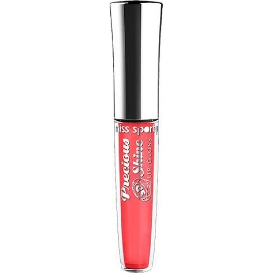 Miss Sporty Precious Shine 3D Lip Gloss lesk na rty 310 Gorgeous Mandarin 7,4 ml