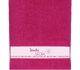 Albi Ručník Skvělá ségra růžová 90 cm × 50 cm