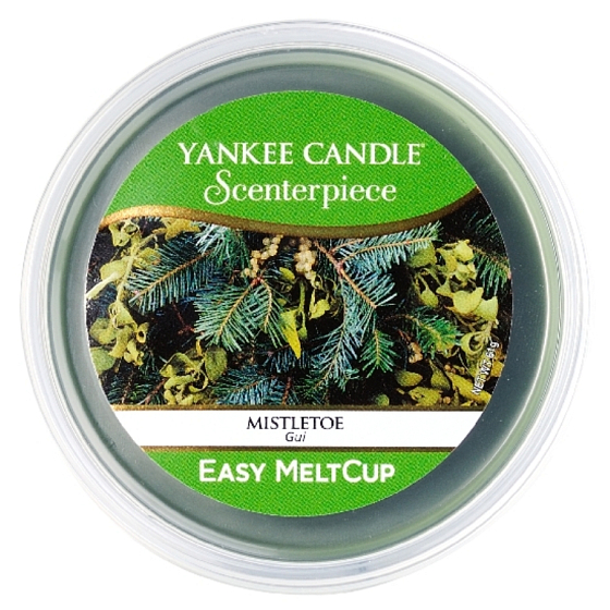 Yankee Candle Mistletoe Meltletoe - Jmelí, Scenterpiece vonný vosk do elektrické aromalampy 61 g