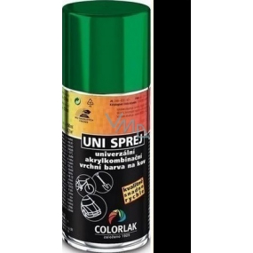 Colorlak Uni univerzální akrylkombinační barva sprej 1999 Černý mat 160 ml