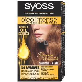 Syoss Oleo Intense Color barva na vlasy bez amoniaku 7-70 Zlaté mango