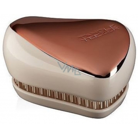 Tangle Teezer Compact Profesionální kompaktní kartáč na vlasy, Rose Gold Ivory - Bronzový