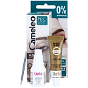 Delia Cosmetics Cameleo Progreen krémová profesionální barva na obočí, bez amoniaku 4.0 Brown - hnědá 15 ml