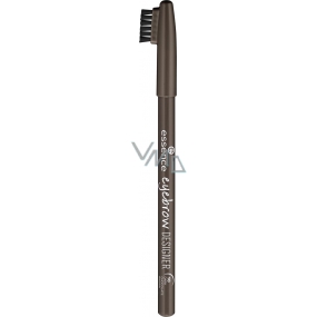 Essence Eyebrow Designer tužka na obočí 10 Dark Chocolate Brown 1 g