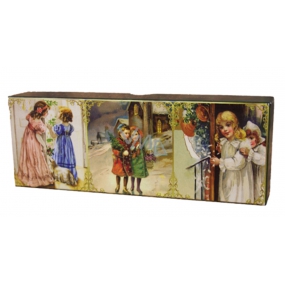 English Soap Victorian Christmas vánoční toaletní mýdlo 3 x 100 g, kosmetická sada