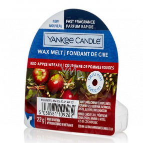Yankee Candle Red Apple Wreath - Věnec z červených jablíček vonný vosk do aromalampy 22 g