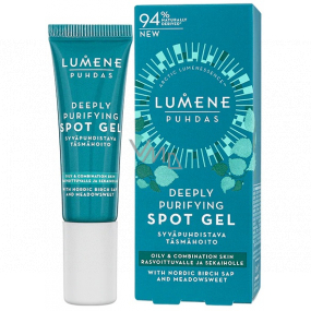 Lumene Puhdas Deeply Purifying Spot Gel lokální gel na akné 10 ml