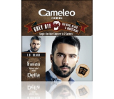 Delia Cosmetics Cameleo Men Grey Off barva na vlasy, vousy a knír 1.0 Černá 2 x 15 ml