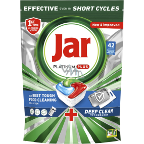 Jar Platinum Plus Deep Clean kapsle do myčky nádobí 42 kusů