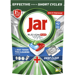 Jar Platinum Plus Deep Clean kapsle do myčky nádobí 42 kusů