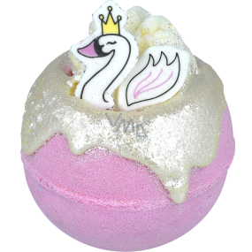 Bomb Cosmetics Swan Princess - Labutí princezna šumivý balistik do koupele 160 g