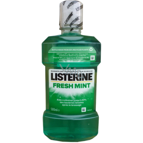Listerine Fresh Mint ústní voda s příchutí máty 500 ml