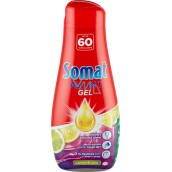 Somat All in 1 Lemon & Lime gel do myčky pro účinné čištění a zářivý lesk 60 dávek 1080 ml