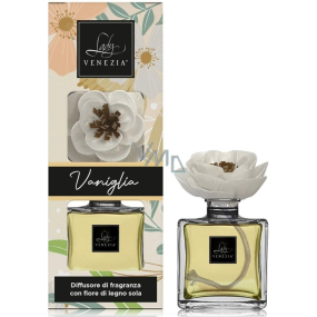 Lady Venezia Dream Vaniglia - Vanilka aroma difuzér s květem pro postupné uvolňování vůně 100 ml