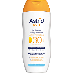 Astrid Sun OF 30 hydratační mléko na opalování, 200 ml