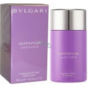 Bvlgari Omnia Amethyste tělové mléko pro ženy 200 ml