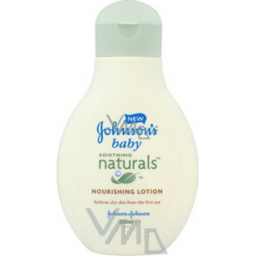 Johnsons Baby Soothing Naturals vysoce hydratační mycí gel pro suchou pokožku 250 ml