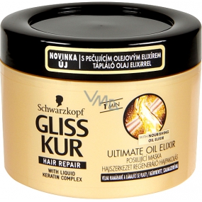 Gliss Kur Ultimate Oil Elixir posilující maska 200 ml