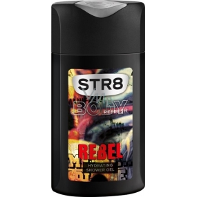 Str8 Rebel sprchový gel hydratační pro muže 250 ml
