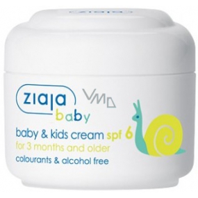 Ziaja Baby SPF 6 ochranný krém s filtrem 50 ml