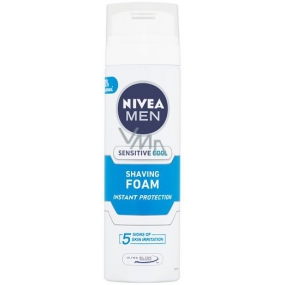 Nivea Men Sensitive Cooling pěna na holení 200 ml