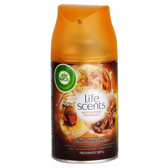 Air Wick FreshMatic Citrusy a sváteční koření náhradní náplň 250 ml