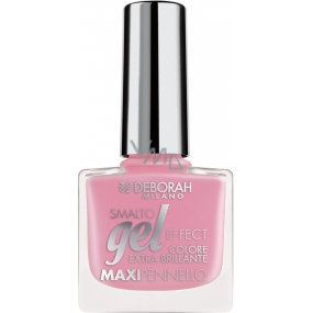 Deborah Milano Gel Effect Nail Enamel gelový lak na nehty 49 Peonia Pink 11 ml