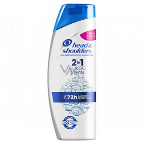 Head&Shoulders Classic Clean 2v1 šampon a balzám na vlasy proti lupům 360 ml