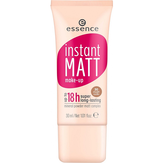 Essence Instant Matt make-up 30 Matt Vanilla 30 ml